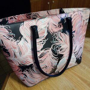 Kate Spade New York Brightwater Drive Jules Pink & Black Tote Bag Handbag Purse